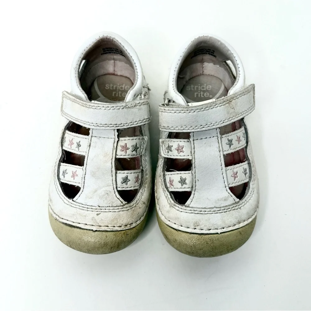 5 Pairs of Toddler Shoes. Size 5. Vans, Stride Rite, Skechers